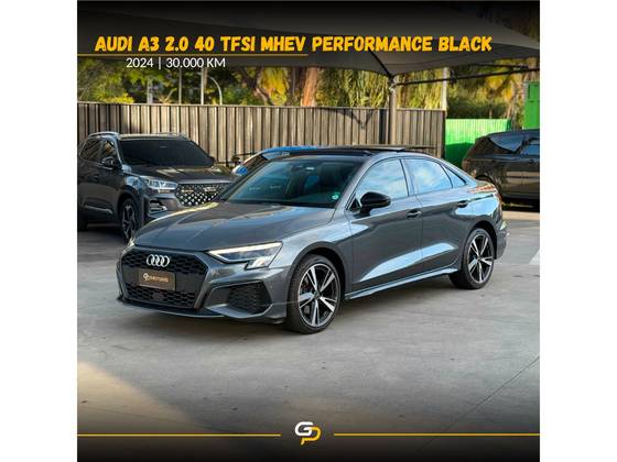 AUDI A3 2.0 40 TFSI MHEV SEDAN PERFORMANCE BLACK S-TRONIC AUDI A3 2.0 40 TFSI MHEV SEDAN PERFORMANCE BLACK S-TRONIC